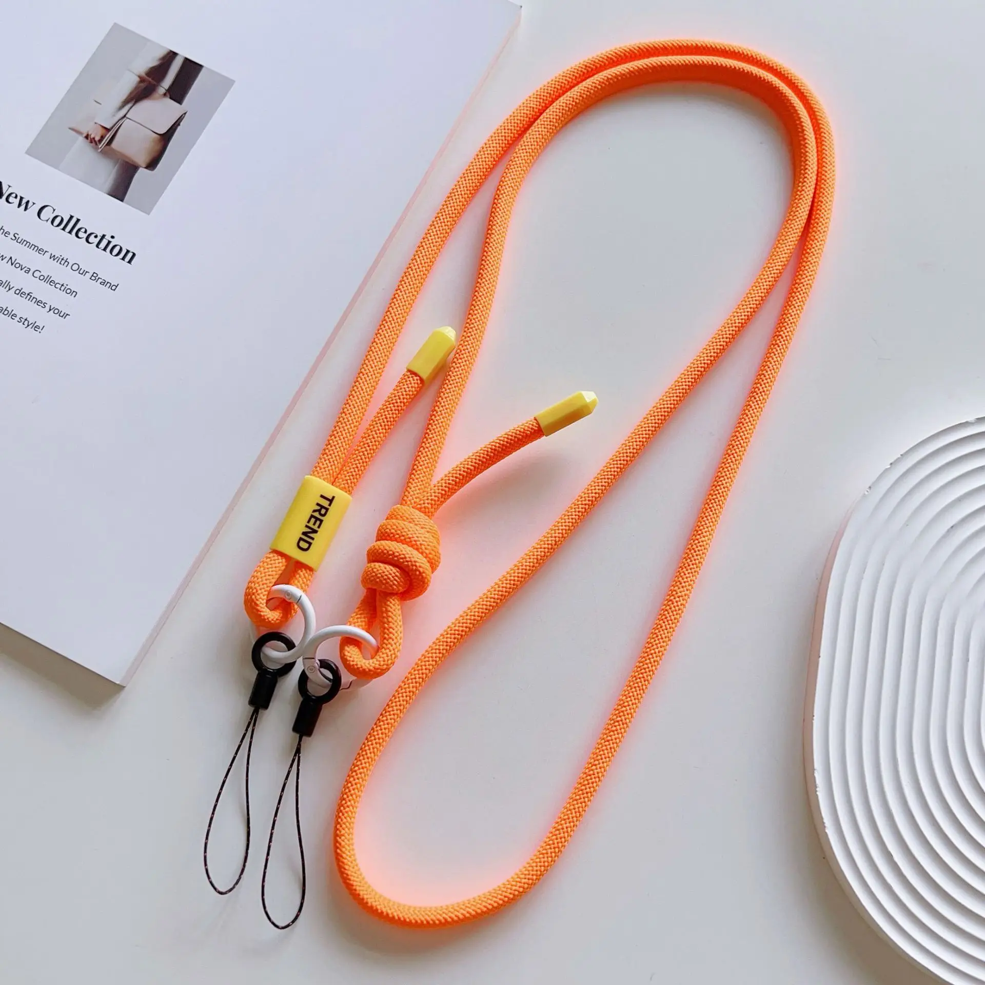 Crossbody Lanyard Neck Strap Case - Cordino universale regolabile per telefono, diametro