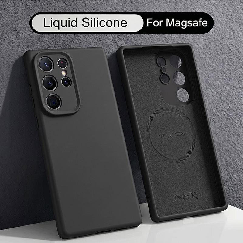 Liquid Silicone Magnetic Phone Case - Custodia Morbida in Silicone Liquido per
