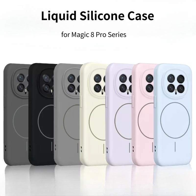 Liquid Silicone Magnetic Phone Case - Custodia per telefono in silicone liquido