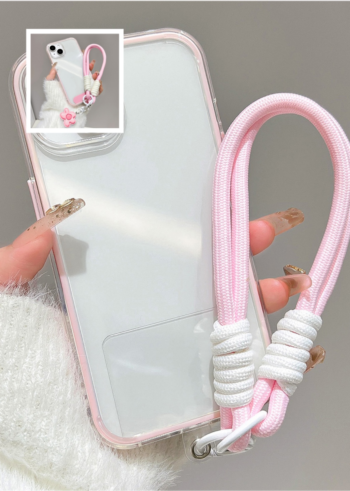 Clear Shockproof Bumper Case - Custodia per telefono di lusso con