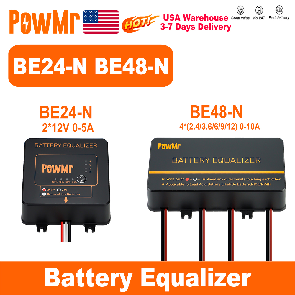 Power Banks - Equalizzatore di Batterie PowMr USA 24V