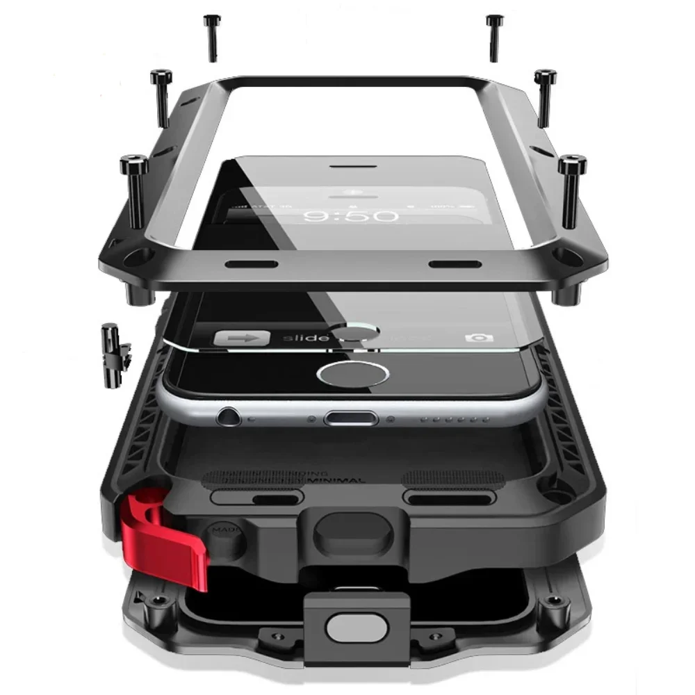 Heavy Duty 360 Full Body Protective Case - Custodia per iPhone 16 15 13