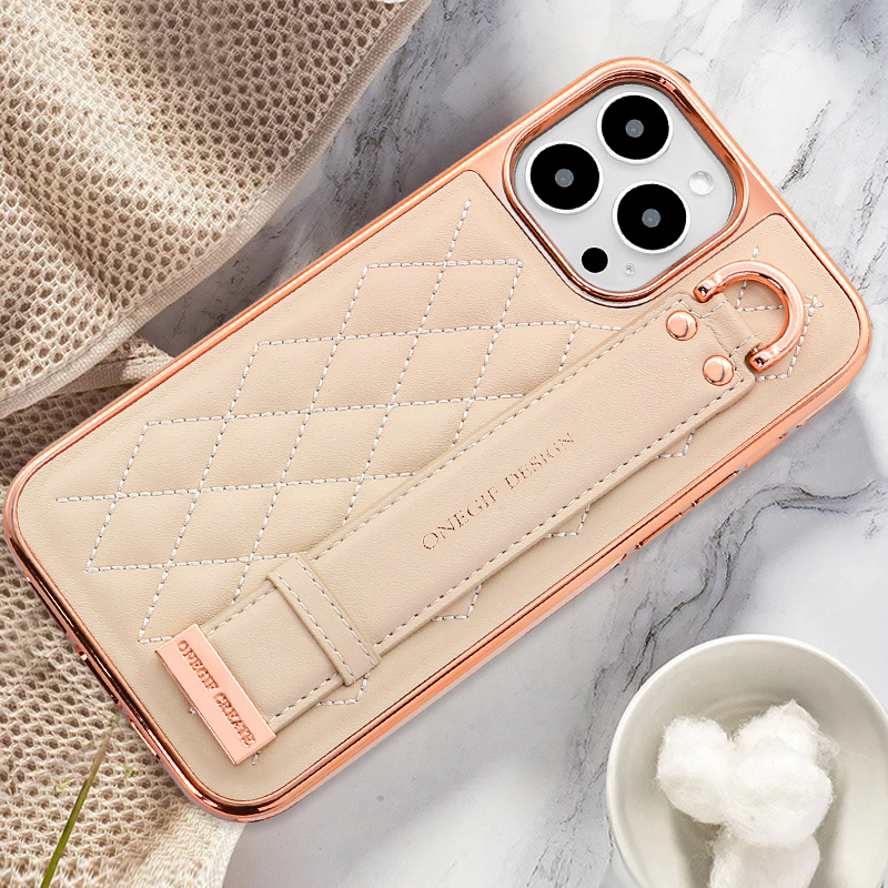 Leather Wallet Card Holder Phone Cover - Custodia per telefono di lusso alla