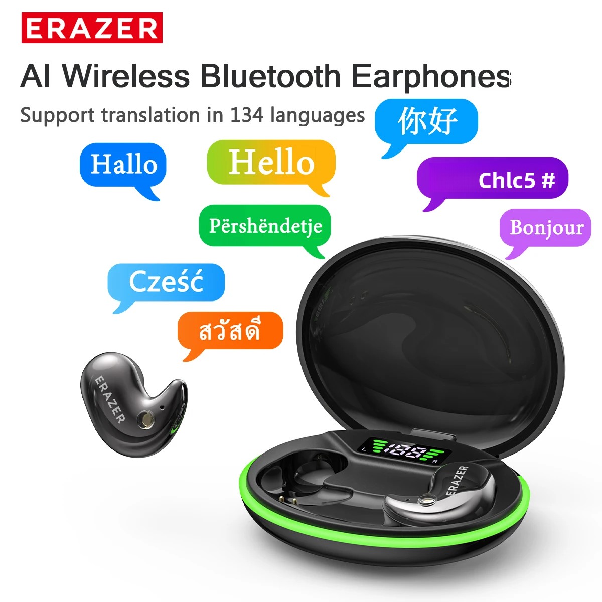 Earphones - Cuffie Bluetooth In-Ear EARZER XF58 con