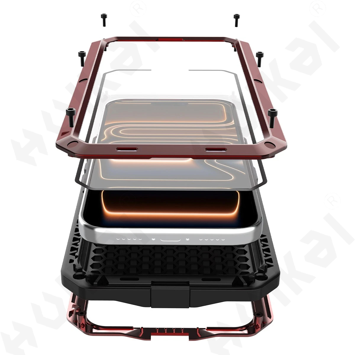 Heavy Duty 360 Full Body Protective Case - Custodia per iPhone 17 16 15