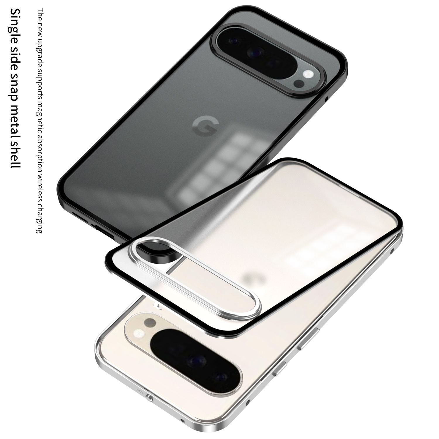 Metal Bumper Aluminum Frame Case - Custodia per telefono in lega di