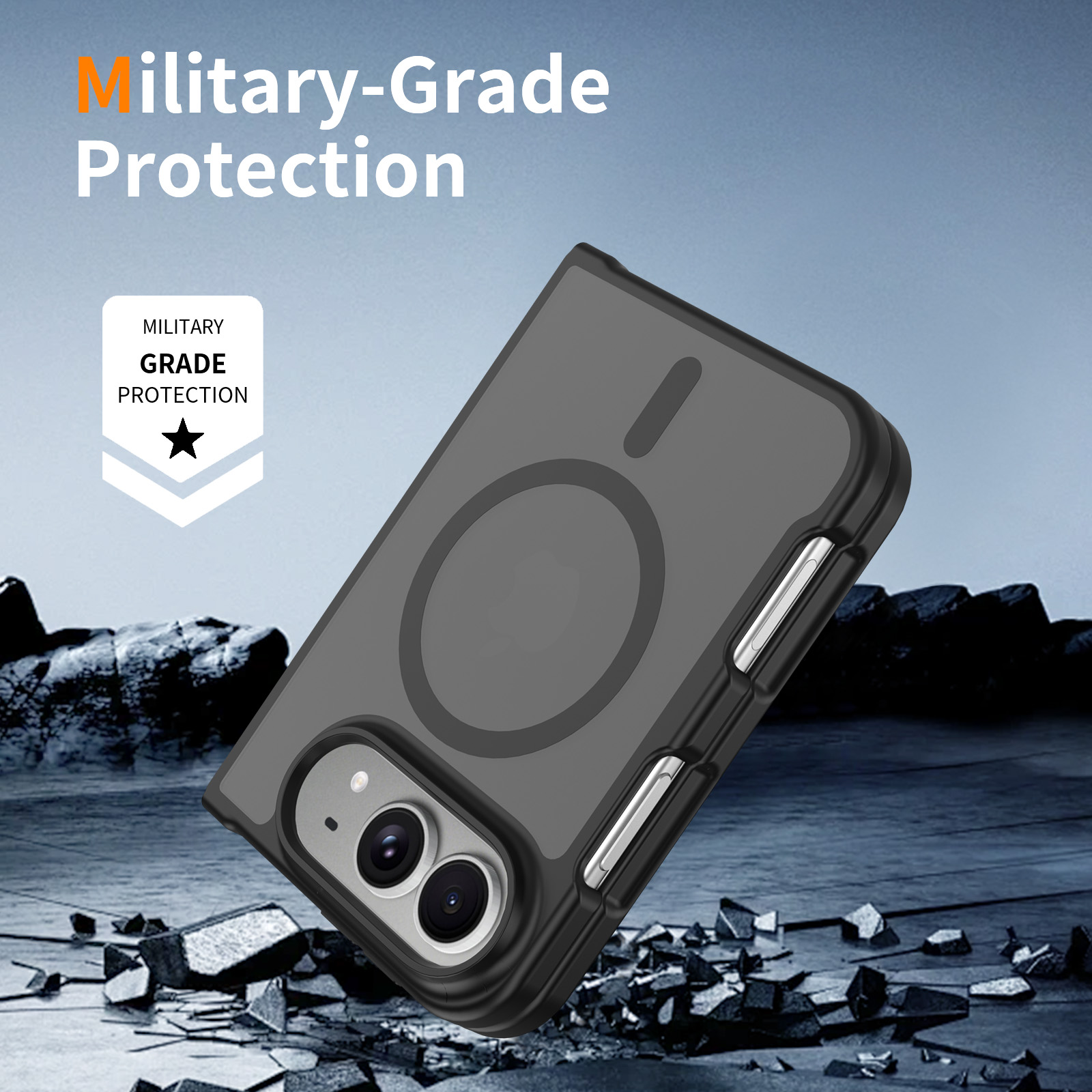 Screen Protectors - Custodia Magnetica Ultra Sottile Opaca per