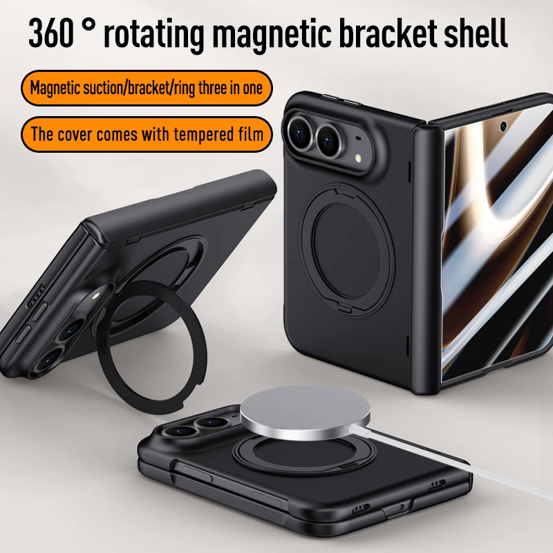 Screen Protectors - Custodia di Lusso con Supporto Magnetico