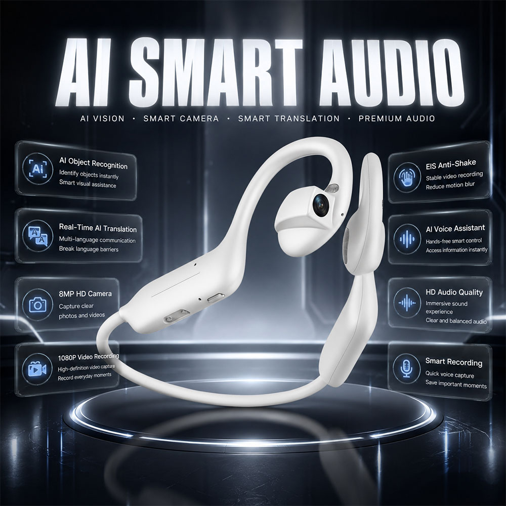 Earphones - NUOVI Auricolari Bluetooth 1080P UHD con
