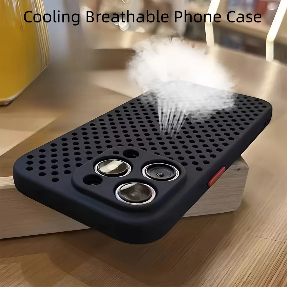Heat Dissipation Mesh Breathable Case - Custodia per telefono di raffreddamento a