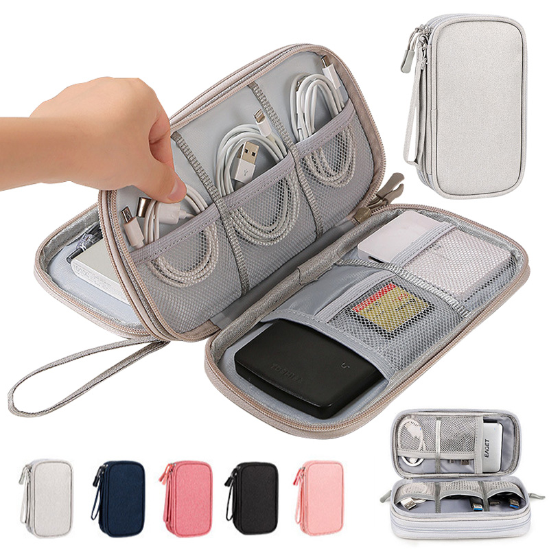 Power Banks - Borsa Portatile Multicolore per Accessori Elettronici