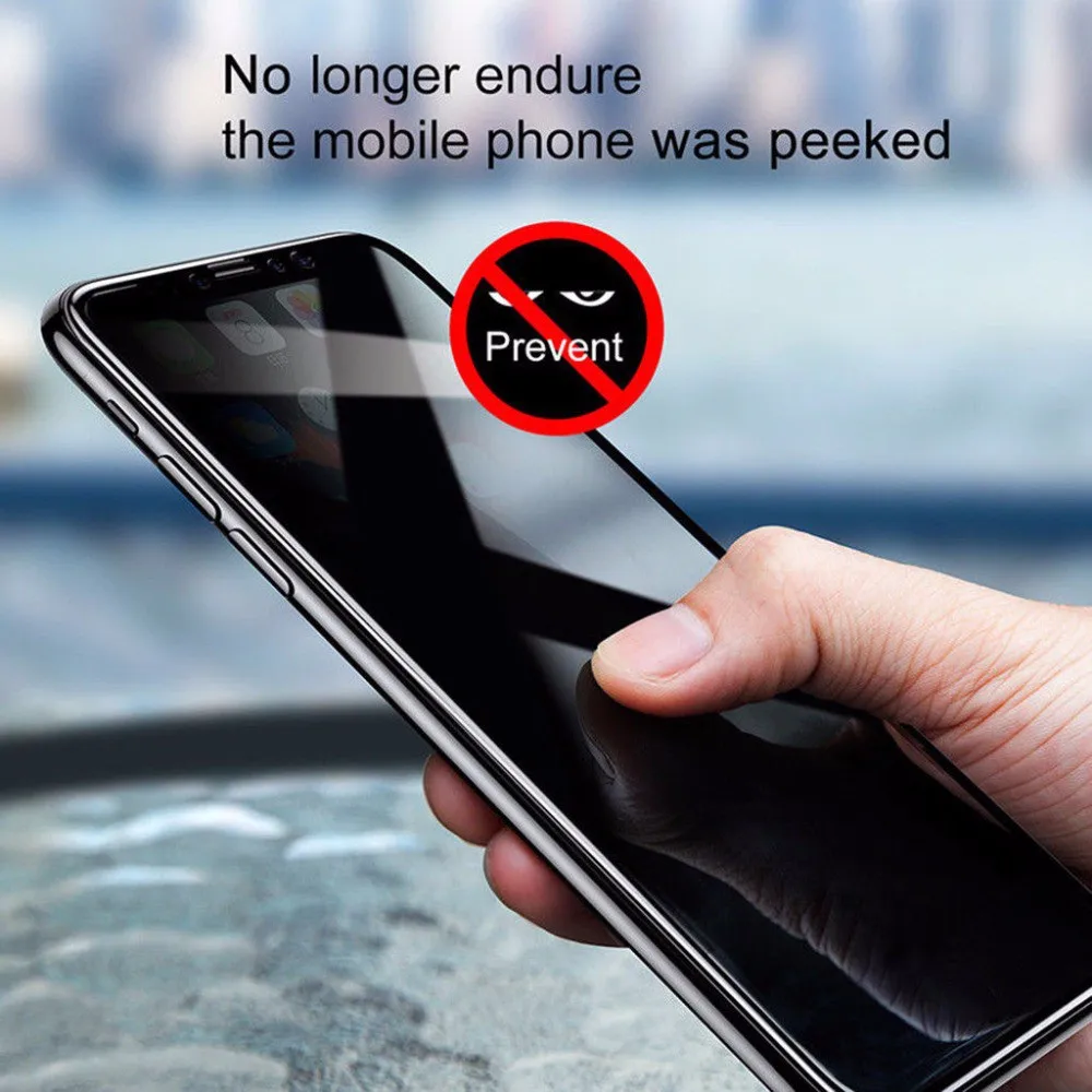 Anti Spy Privacy Glass Case - Proteggi schermo in vetro temperato anti-spia