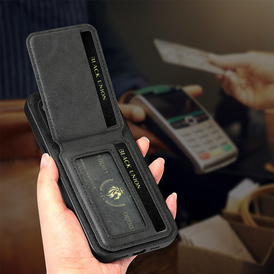 Custodia per Telefono con Port - Leather Wallet Card Holder Phone Cover recensione e prezzo