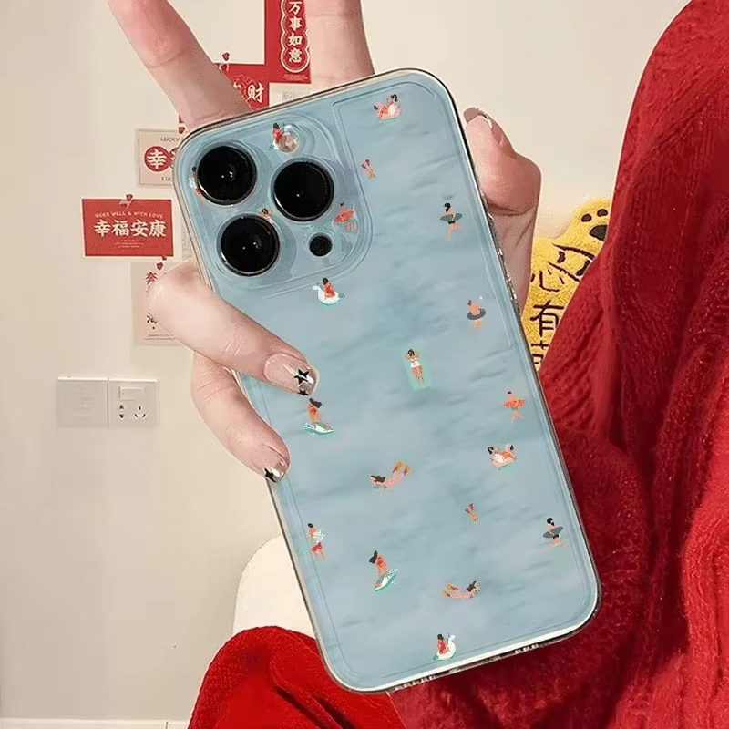 Cover per iPhone con motivo es - Clear Shockproof Bumper Case recensione e prezzo