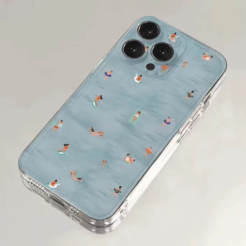 Cover per iPhone con motivo es - Clear Shockproof Bumper Case recensione e prezzo