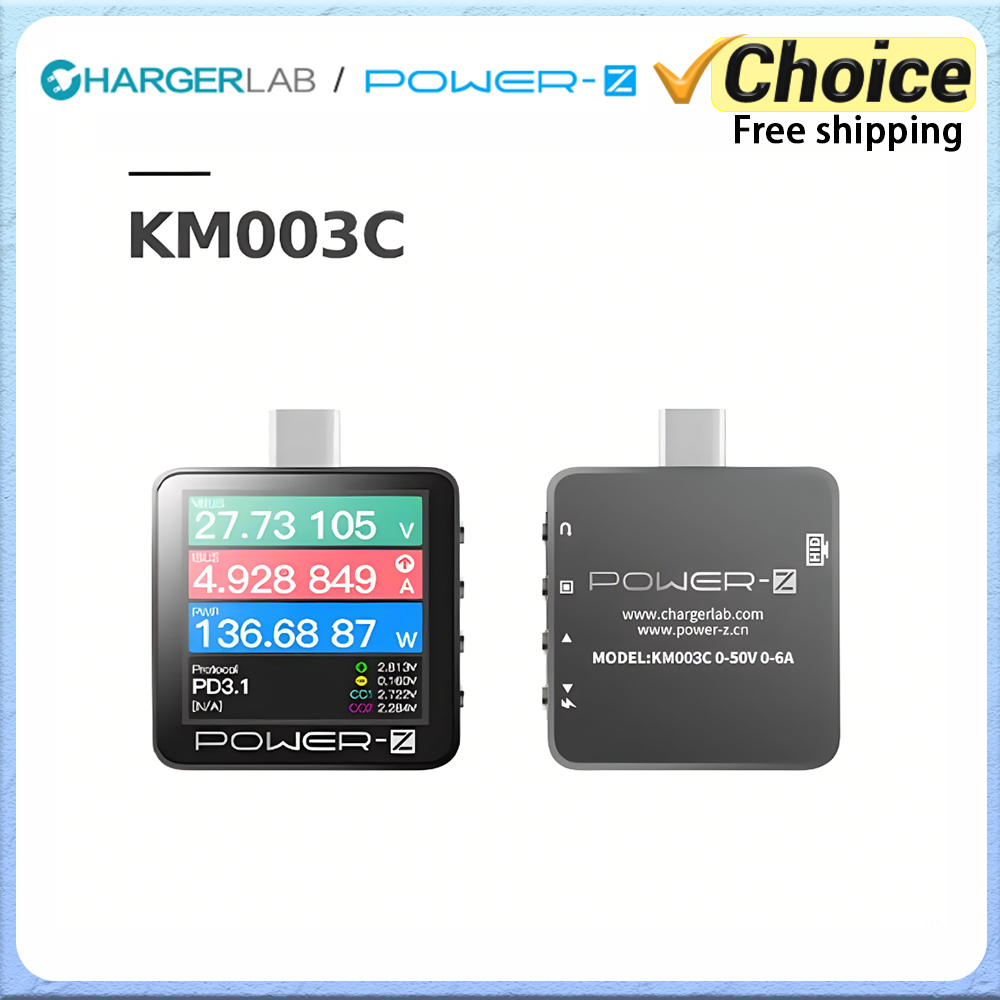 Power-Z KM003C Tester di ricar - Power Banks recensione e prezzo
