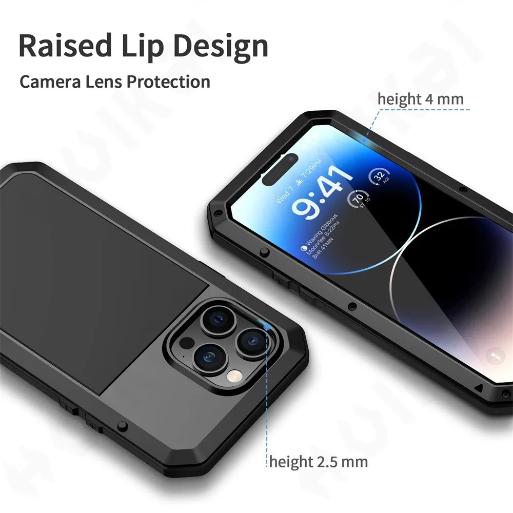 Custodia per iPhone 16e 15 14  - Heavy Duty 360 Full Body Protective Case recensione e prezzo