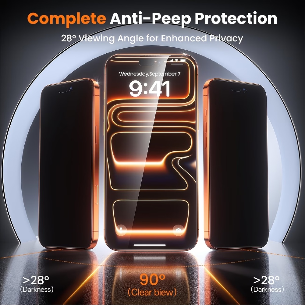 [Set da 5 Pezzi] 3 Pellicole P - Anti Spy Privacy Glass Case recensione e prezzo