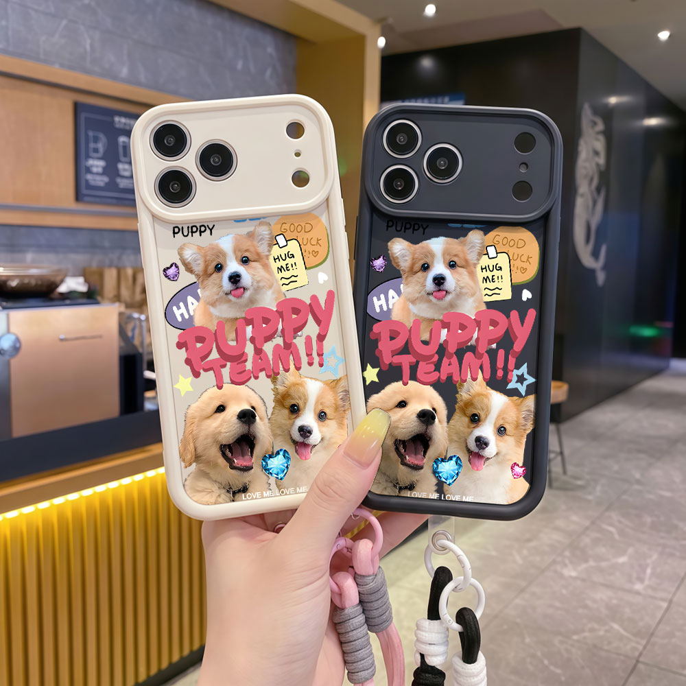 Custodie Morbide per Telefono  - Cute Cartoon Wrist Strap Silicone Case recensione e prezzo