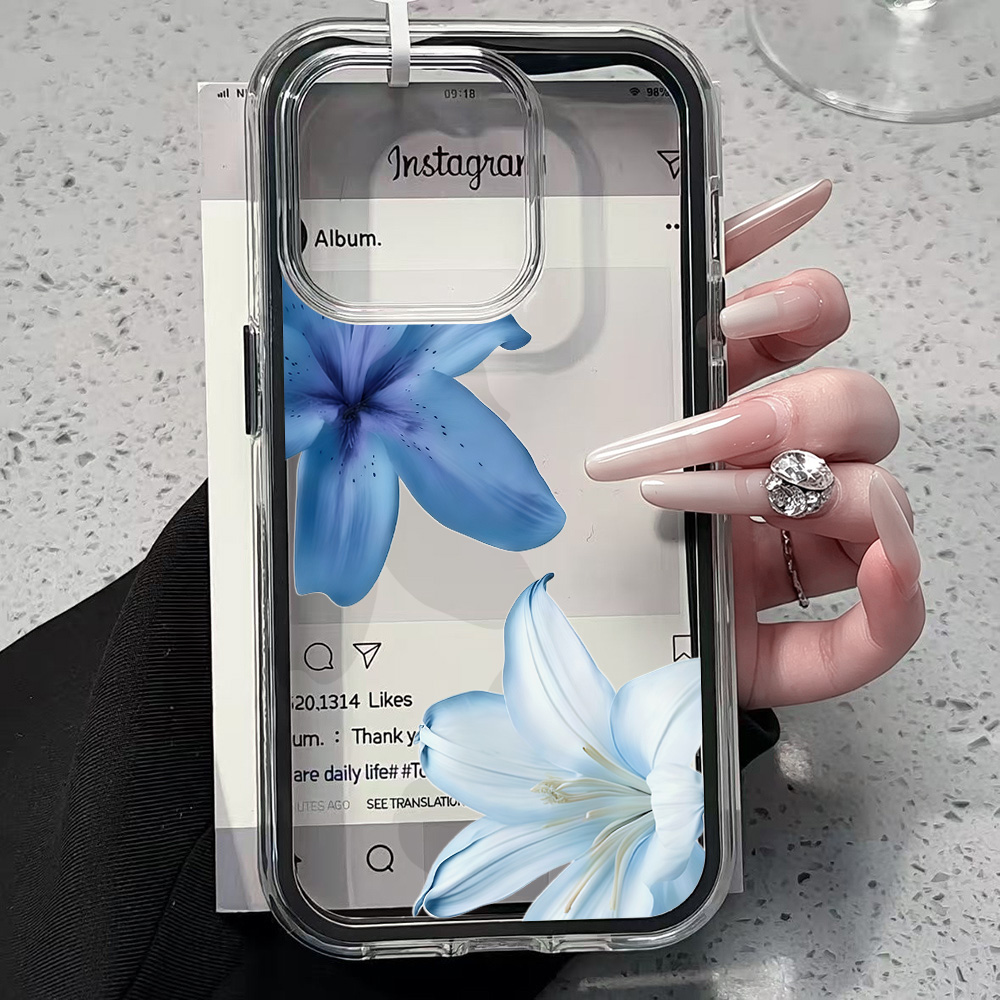 Custodia Trasparente con Fiore - Clear Shockproof Bumper Case recensione e prezzo