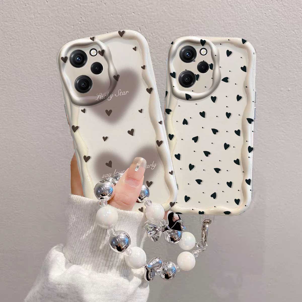 Custodia per RENO 15 15F 14 PR - Cute Cartoon Wrist Strap Silicone Case recensione e prezzo