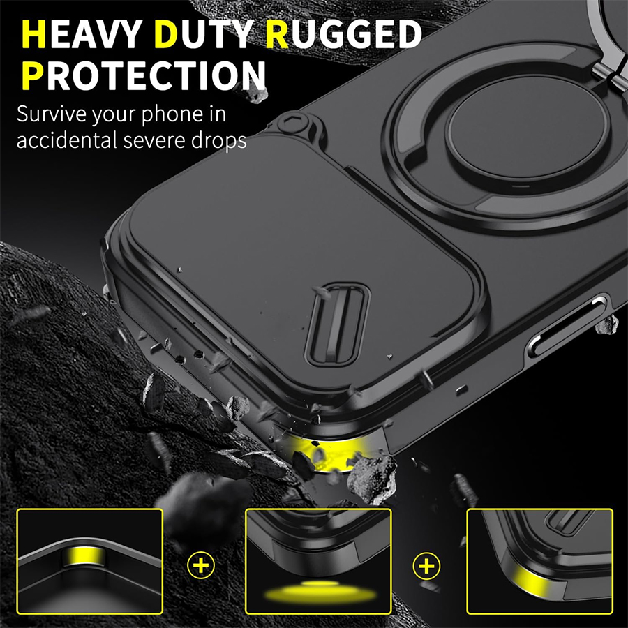 Custodia per telefono magnetic - Heavy Duty 360 Full Body Protective Case recensione e prezzo