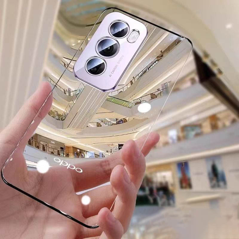 Per Oppo Reno12 Pro China Clea - Ultra Thin Frameless Phone Cover recensione e prezzo