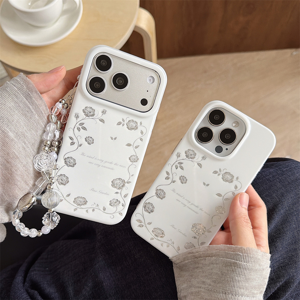 Custodia per iPhone 17 16 15 P - Vintage Floral Pattern Soft Case recensione e prezzo