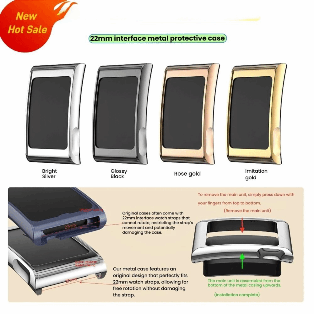 Accessori per orologi con tela - Metal Bumper Aluminum Frame Case recensione e prezzo