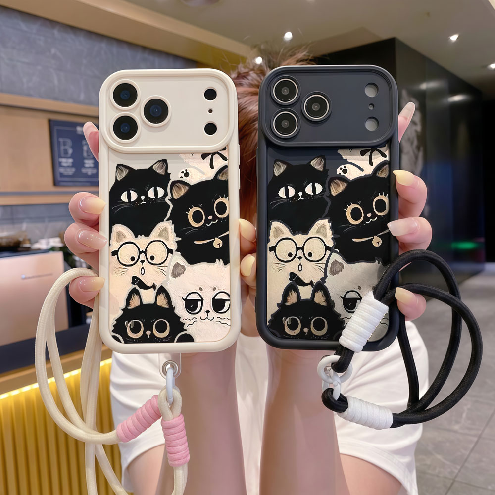 Custodia Antiurto con Cordino  - Cute Cartoon Wrist Strap Silicone Case recensione e prezzo
