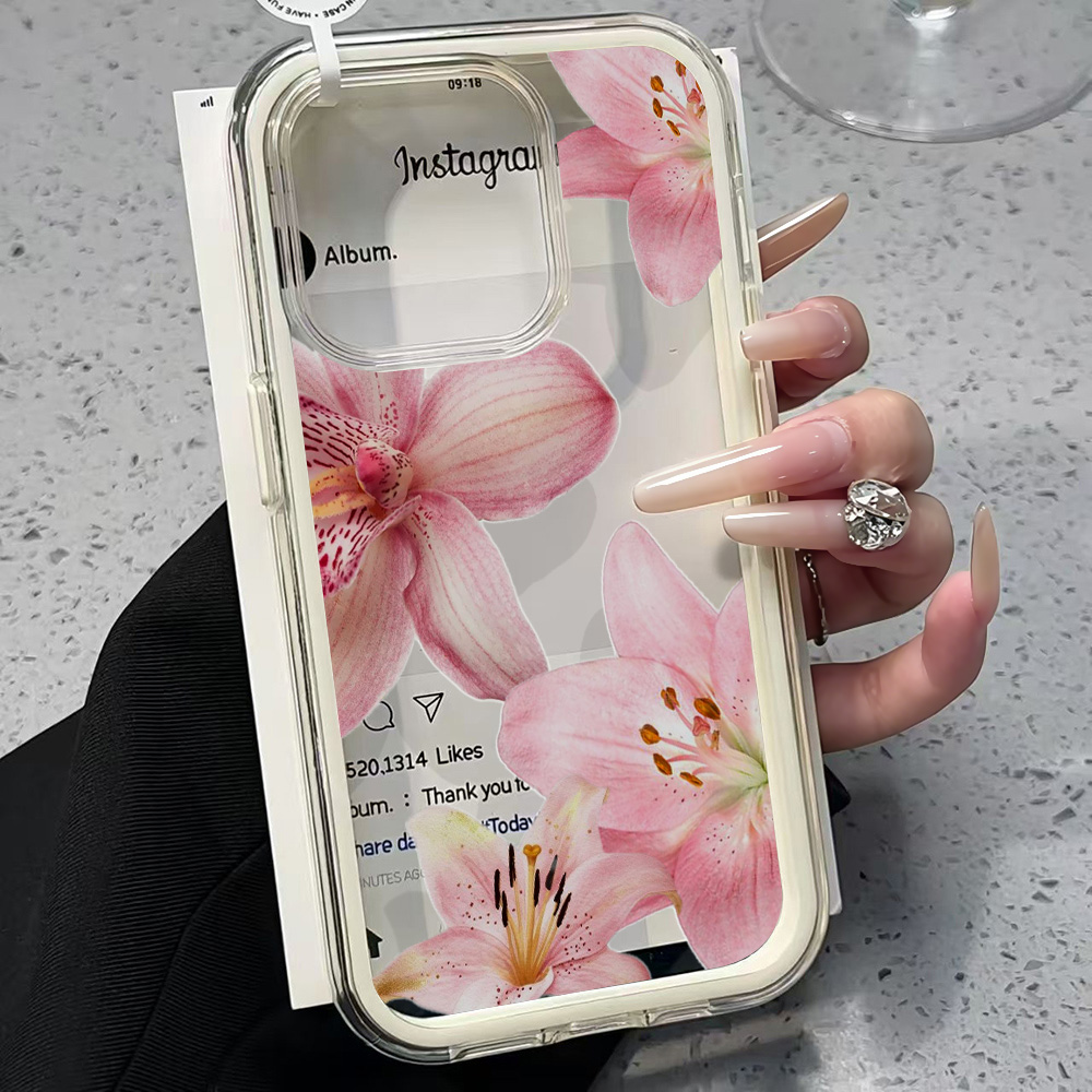 Custodia Trasparente con Fiore - Clear Shockproof Bumper Case recensione e prezzo