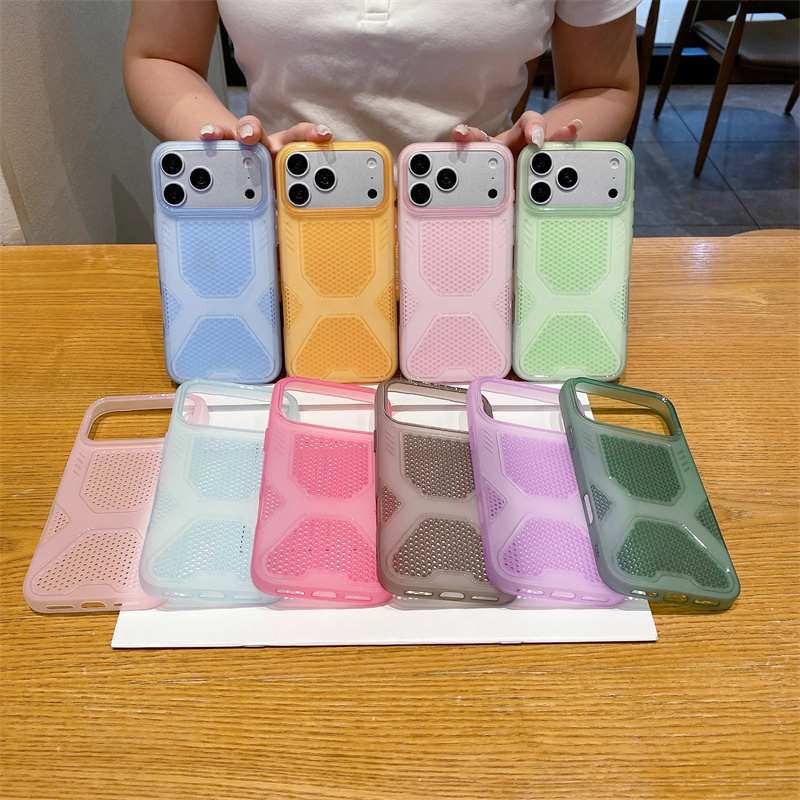 Cover per iPhone 17 16 15 14 P - Heat Dissipation Mesh Breathable Case recensione e prezzo