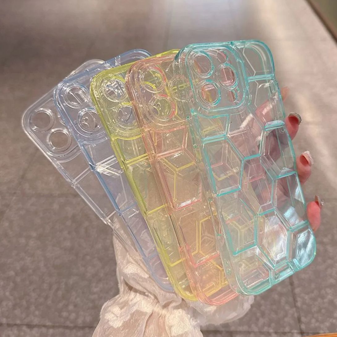 Custodia per telefono con moti - Clear Shockproof Bumper Case recensione e prezzo