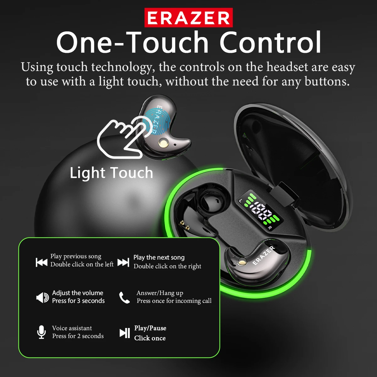 Cuffie Bluetooth In-Ear EARZER - Earphones recensione e prezzo