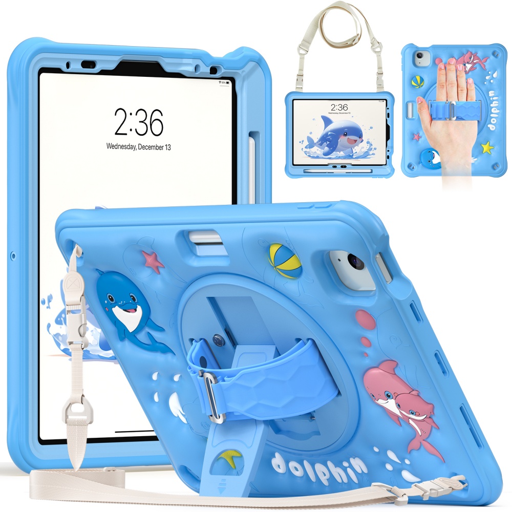 Custodia per iPad Mini A17Pro  - Cute Cartoon Wrist Strap Silicone Case recensione e prezzo
