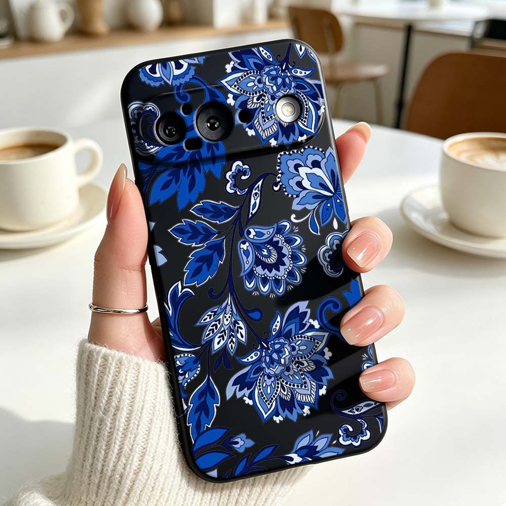 Cover in Silicone con Motivo F - Vintage Floral Pattern Soft Case recensione e prezzo
