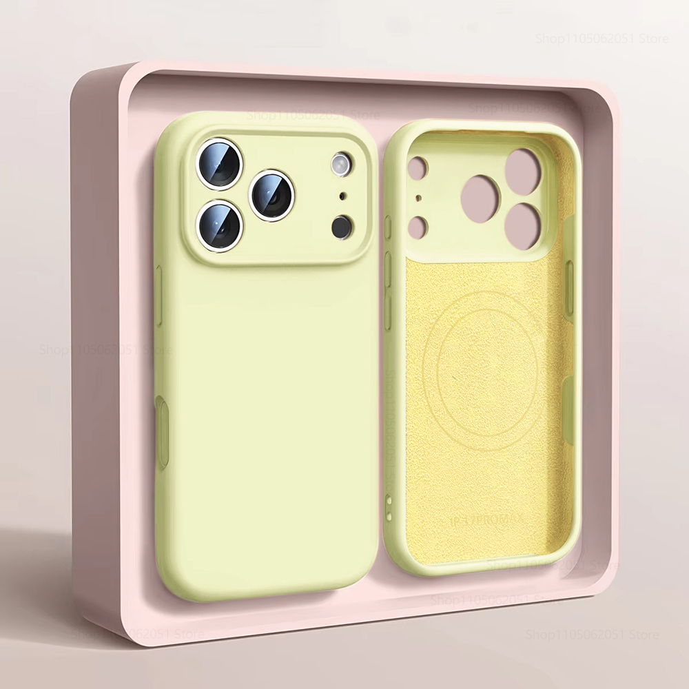 Custodia Magnetica MagSafe in  - Liquid Silicone Magnetic Phone Case recensione e prezzo