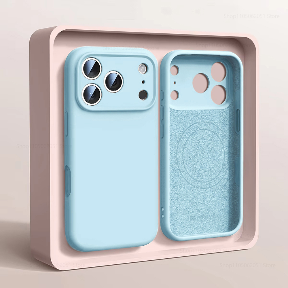 Custodia Magnetica MagSafe in  - Liquid Silicone Magnetic Phone Case recensione e prezzo