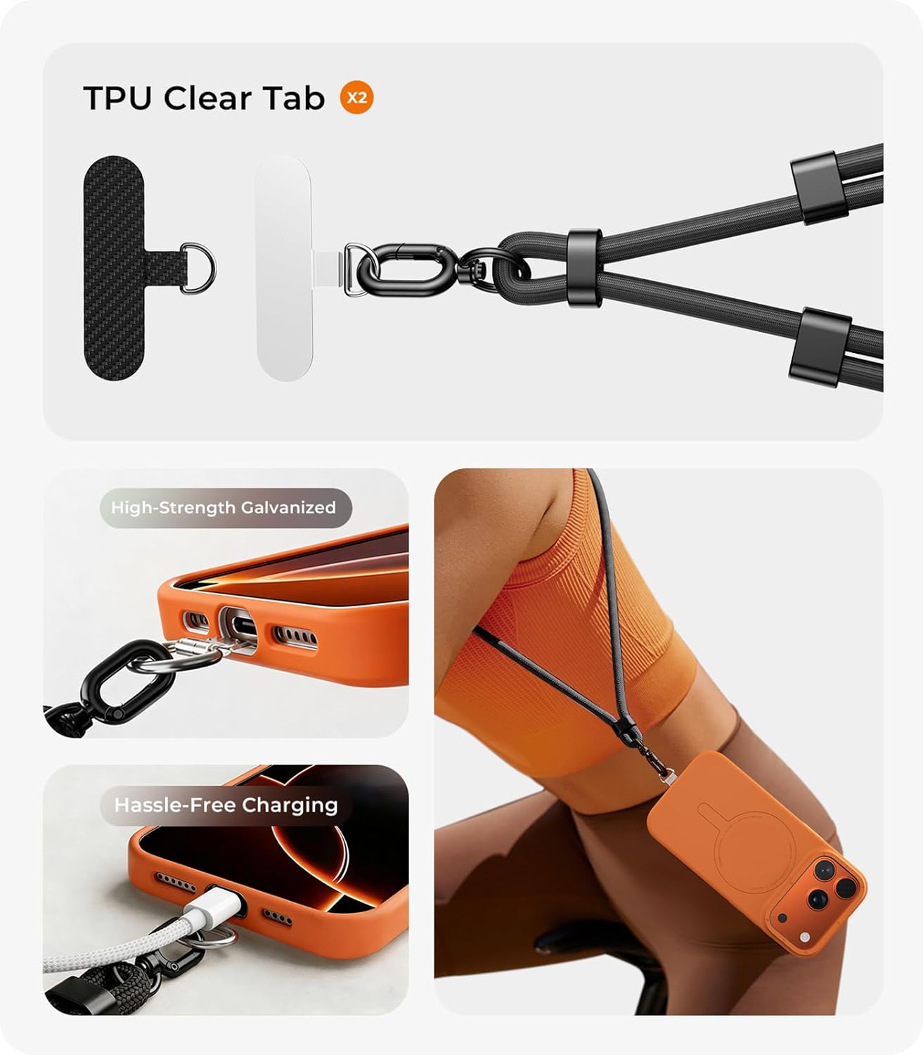 Laccetto per telefono a tracol - Crossbody Lanyard Neck Strap Case recensione e prezzo