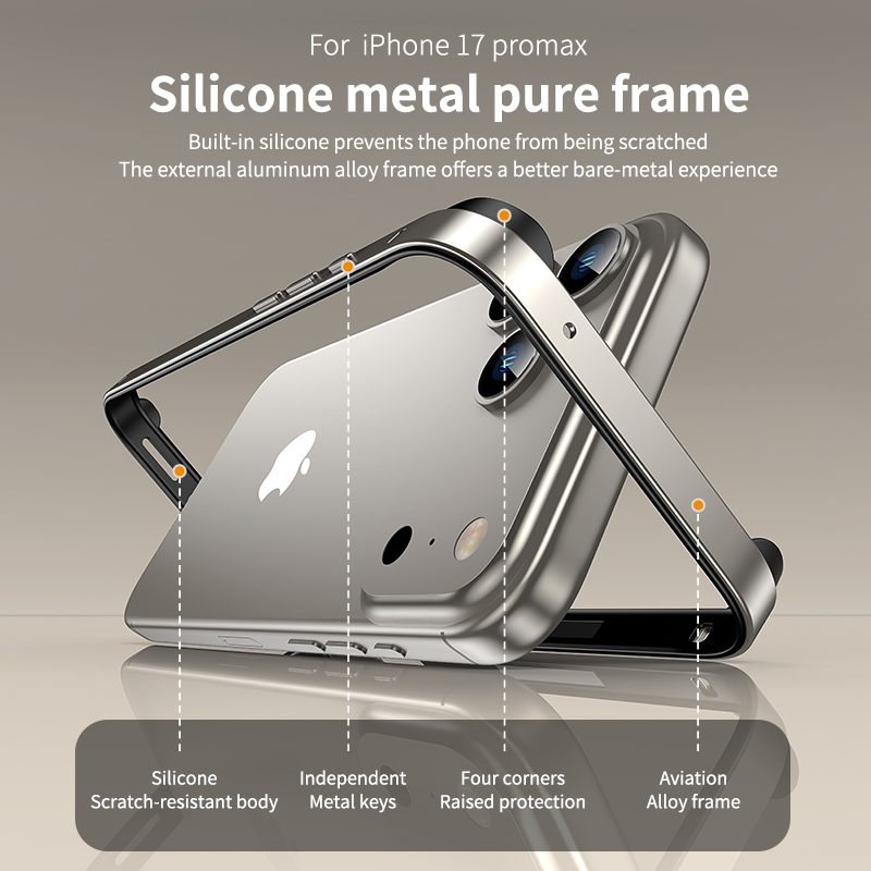 Custodia protettiva in silicon - Metal Bumper Aluminum Frame Case recensione e prezzo