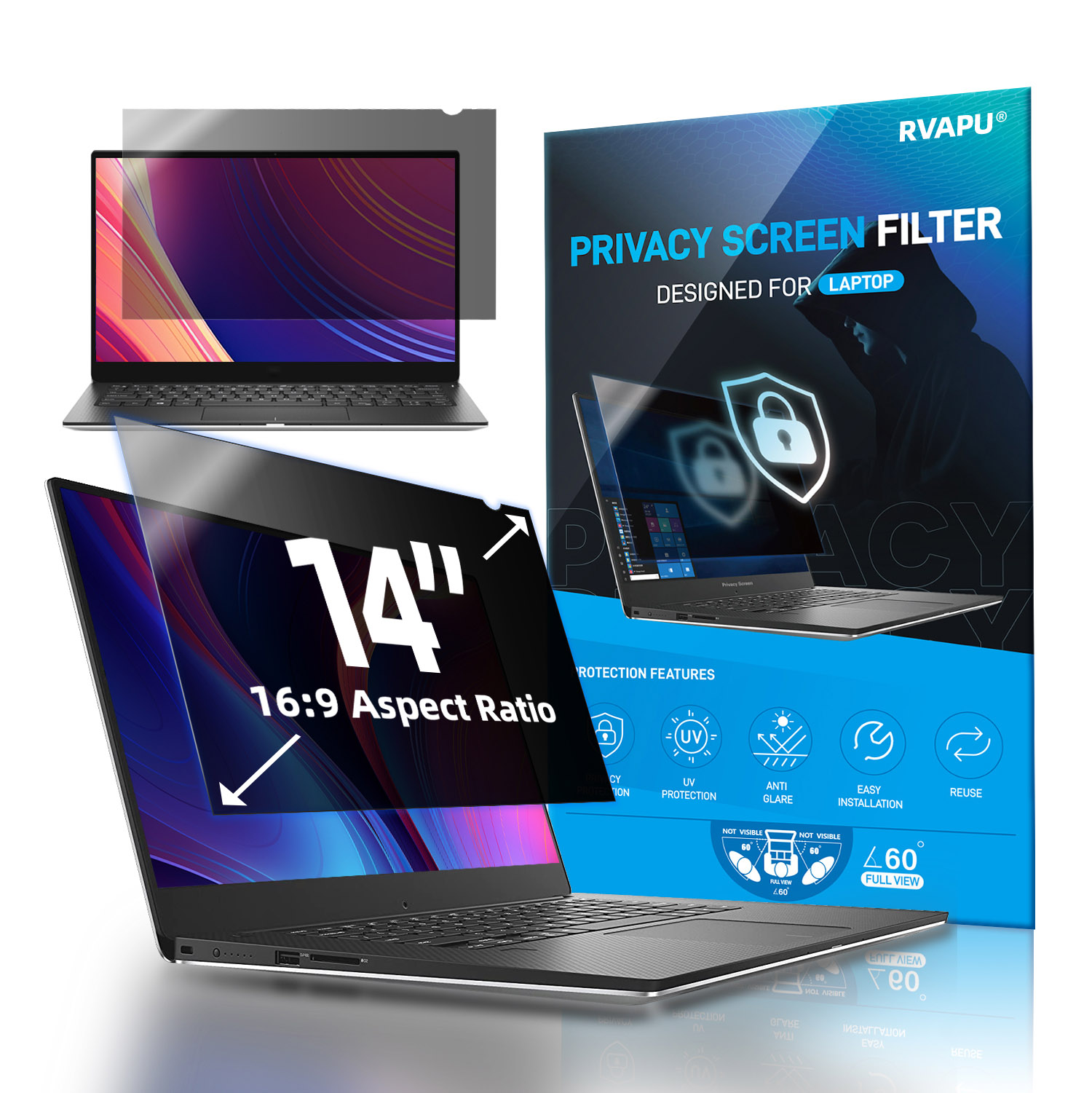 Per il computer portatile 14 p - Matte Anti Glare Screen Protector recensione e prezzo