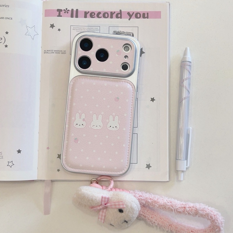 Custodia per telefono in pelle - Cute Cartoon Wrist Strap Silicone Case recensione e prezzo